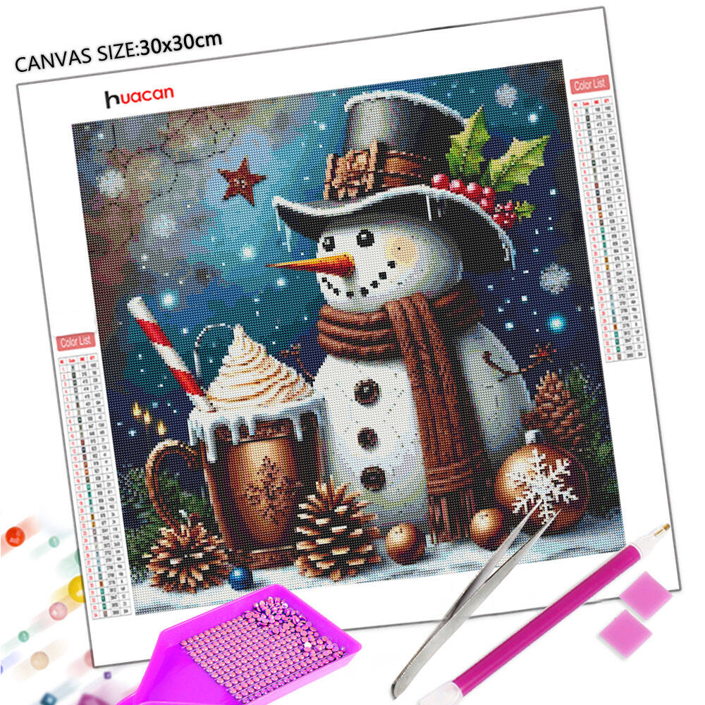 HUACAN DIY 5D Diamond Painting - Embroidery Xmas recension och pris