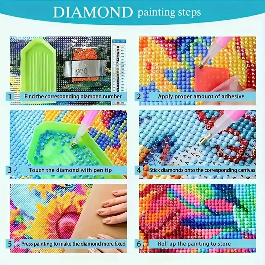 Cartoon Happy Old Couple 5D Fu - Embroidery Ideas recension och pris