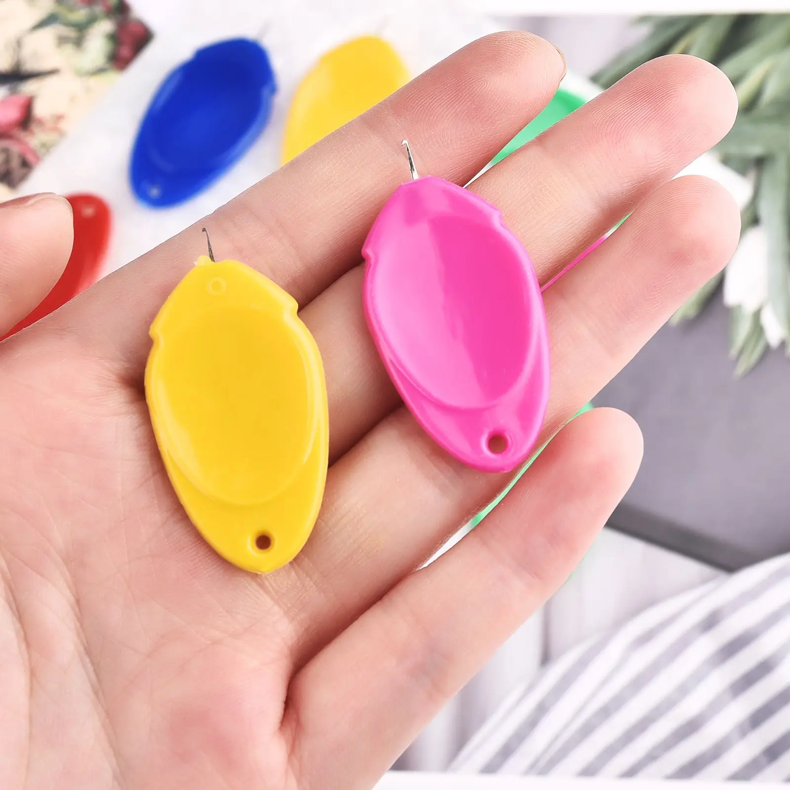 10pcs Needle Threader Elderly  - Embroidery Software recension och pris