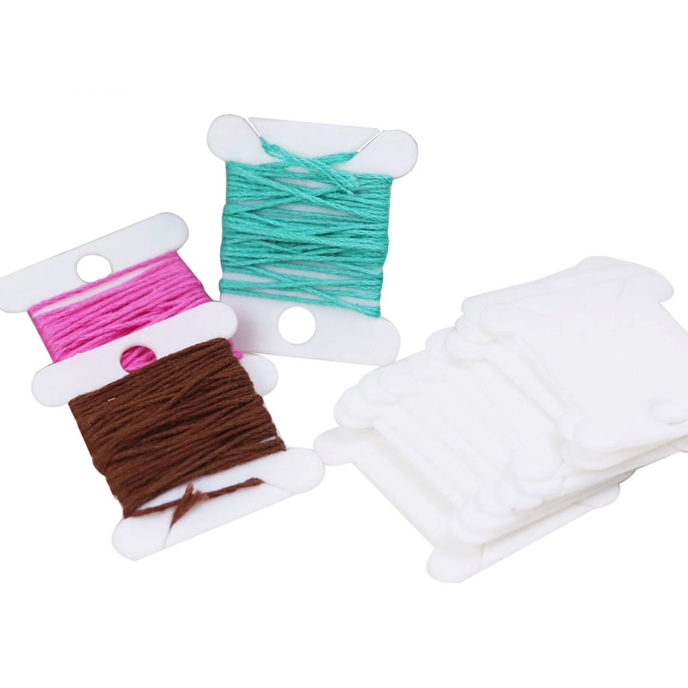 30pcs Plastic Floss Bobbins Se - Embroidery Software recension och pris