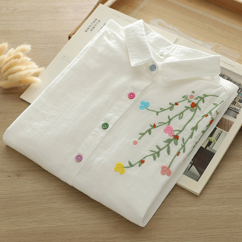 Autumn Double-layer Cotton Lon - Embroidery Artist recension och pris