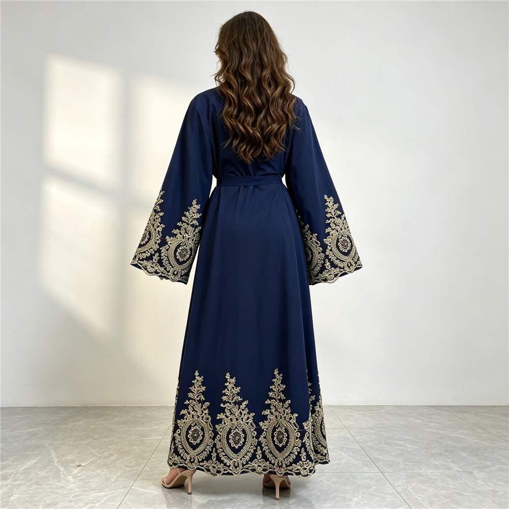 New Abaya Dubai Luxury Kimono  - Embroidery Kaftan recension och pris