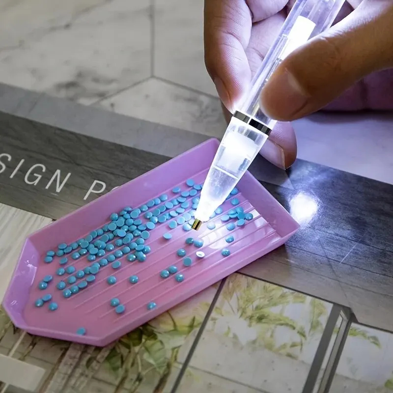 LED Light Diamond Painting Pen - Embroidery Artwork recension och pris