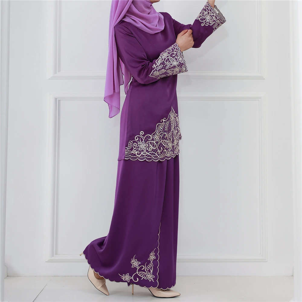 Eid Embroidery Abayas Muslim W - Embroidery Kaftan recension och pris