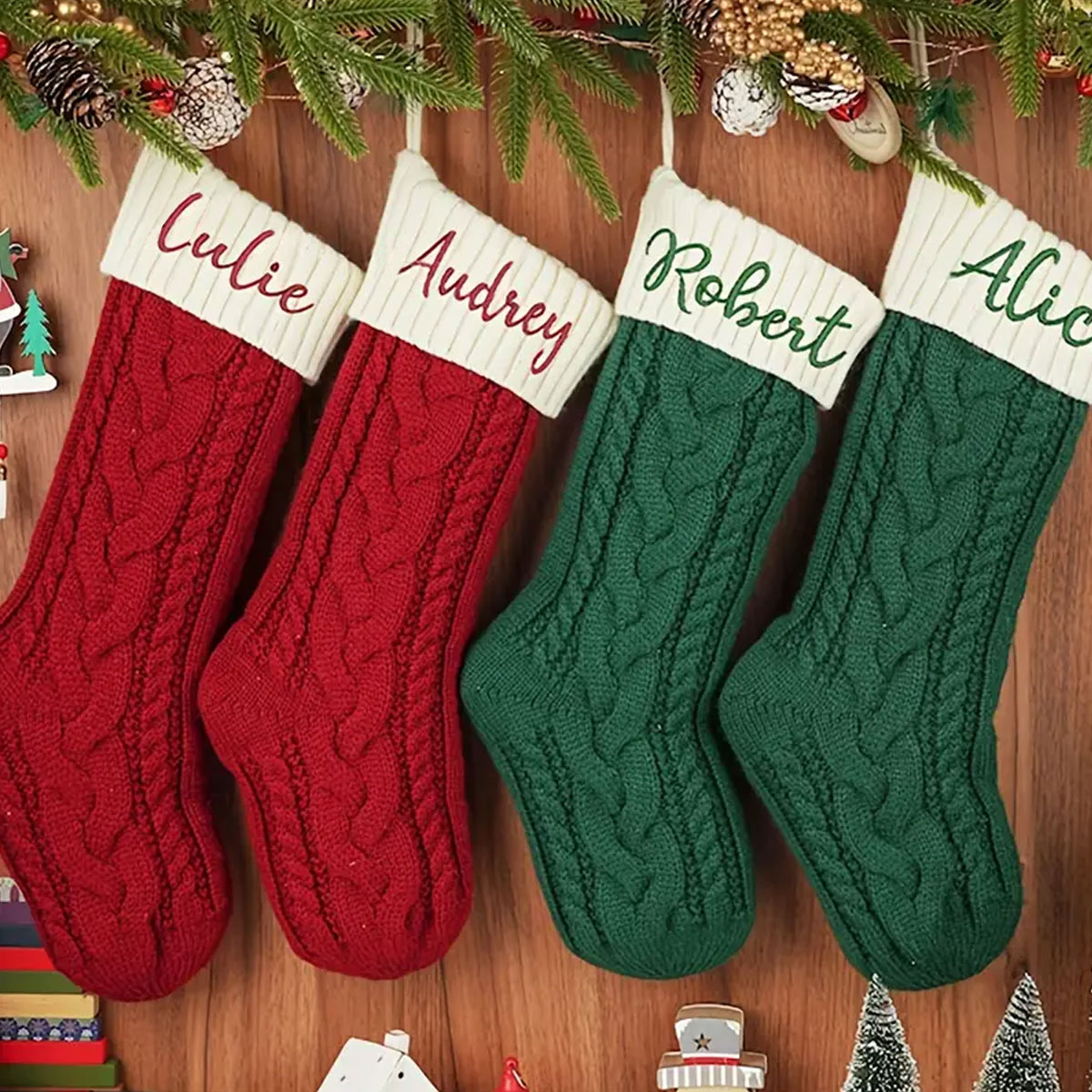 One Vintage Personalized Chris - Embroidery Xmas recension och pris