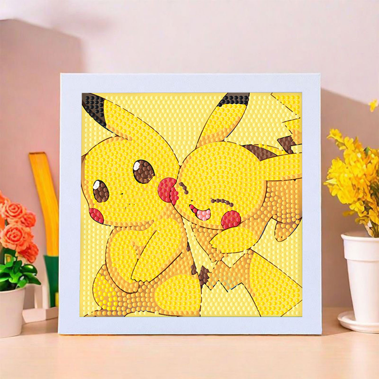 Keeppley&Pokemon Crystal Diamo - Embroidery Frame recension och pris