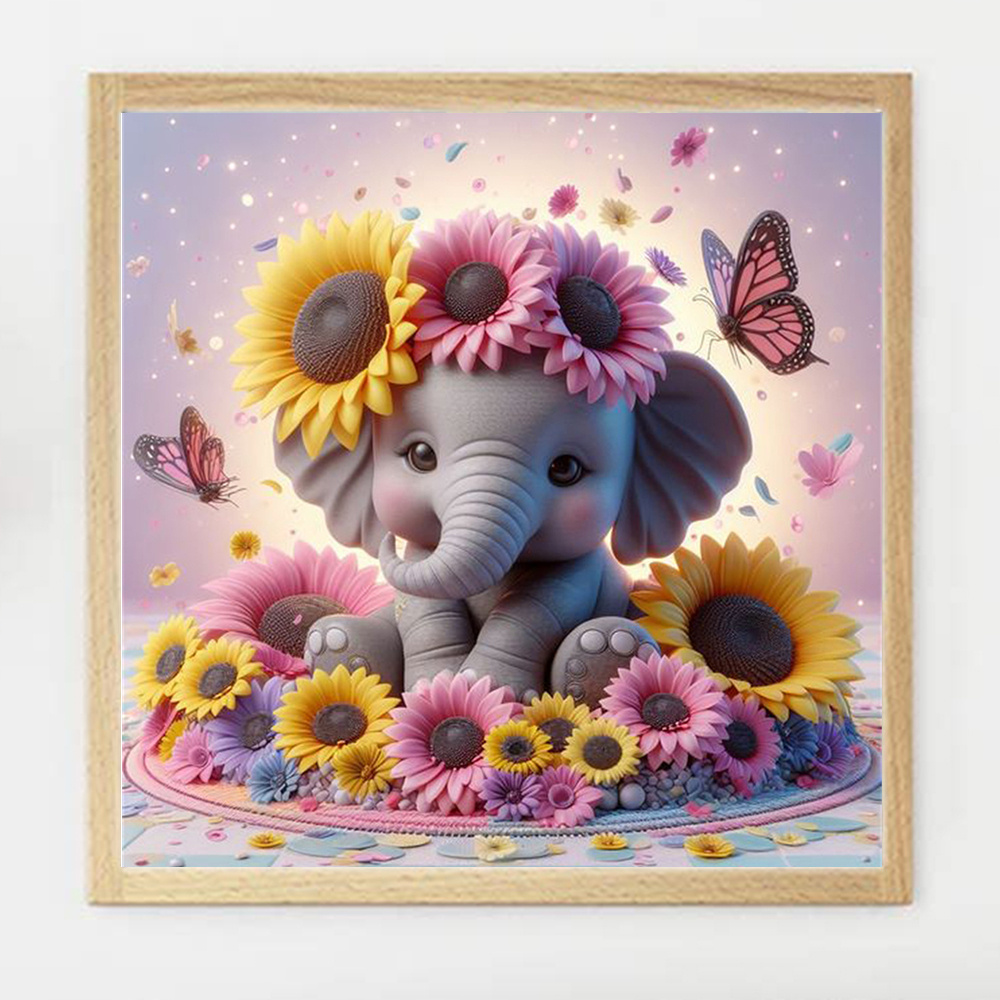 Evershine Elephant Diamond Pai - Embroidery Ideas recension och pris