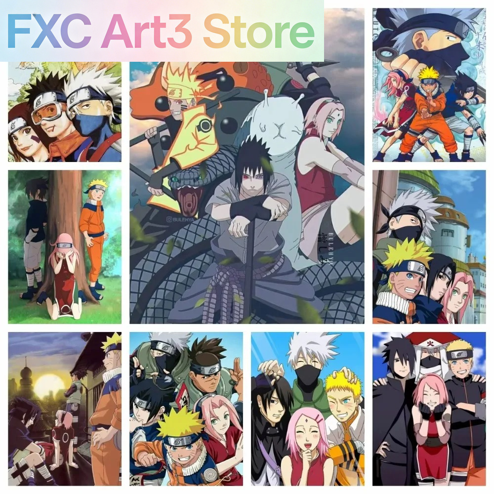 Frameless 1pc Naruto Class Sev - Embroidery Ideas recension och pris