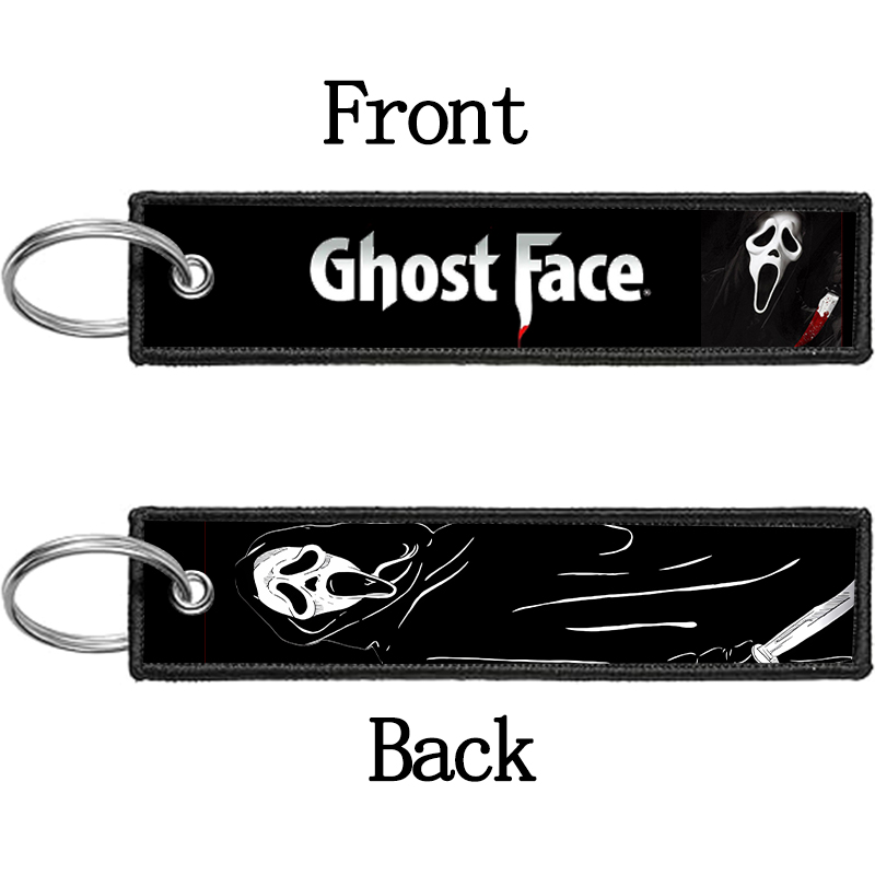 GHOST FACE Key Chain for Men W - Embroidery Frame recension och pris