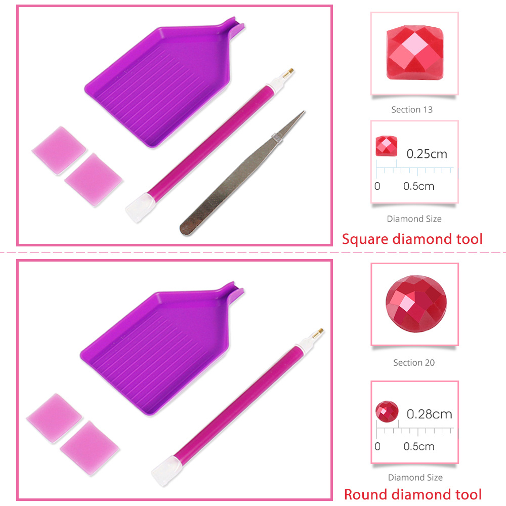 Momoart 5D DIY Diamond Mosaic  - Embroidery Ideas recension och pris