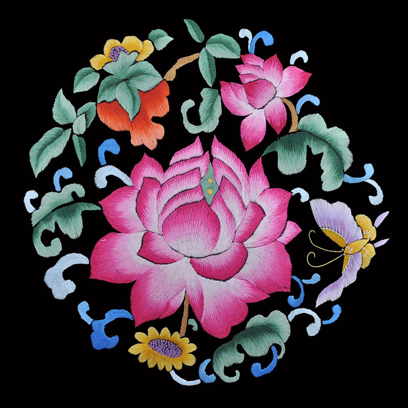 DIY Silk Embroidery Kit for Be - Embroidery Running Stitch recension och pris