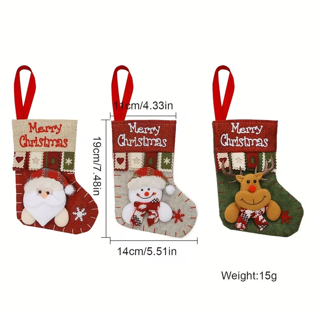 1 Piece Christmas Decorative S - Embroidery Xmas recension och pris