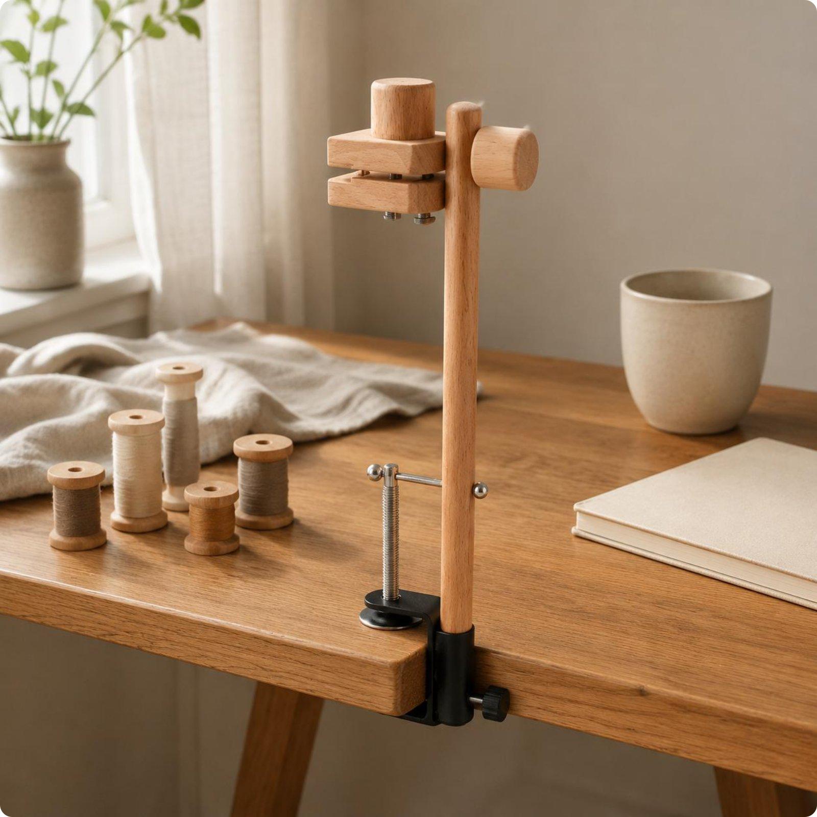 Wooden Desk Embroidery Hoop Fr - Embroidery Frame recension och pris