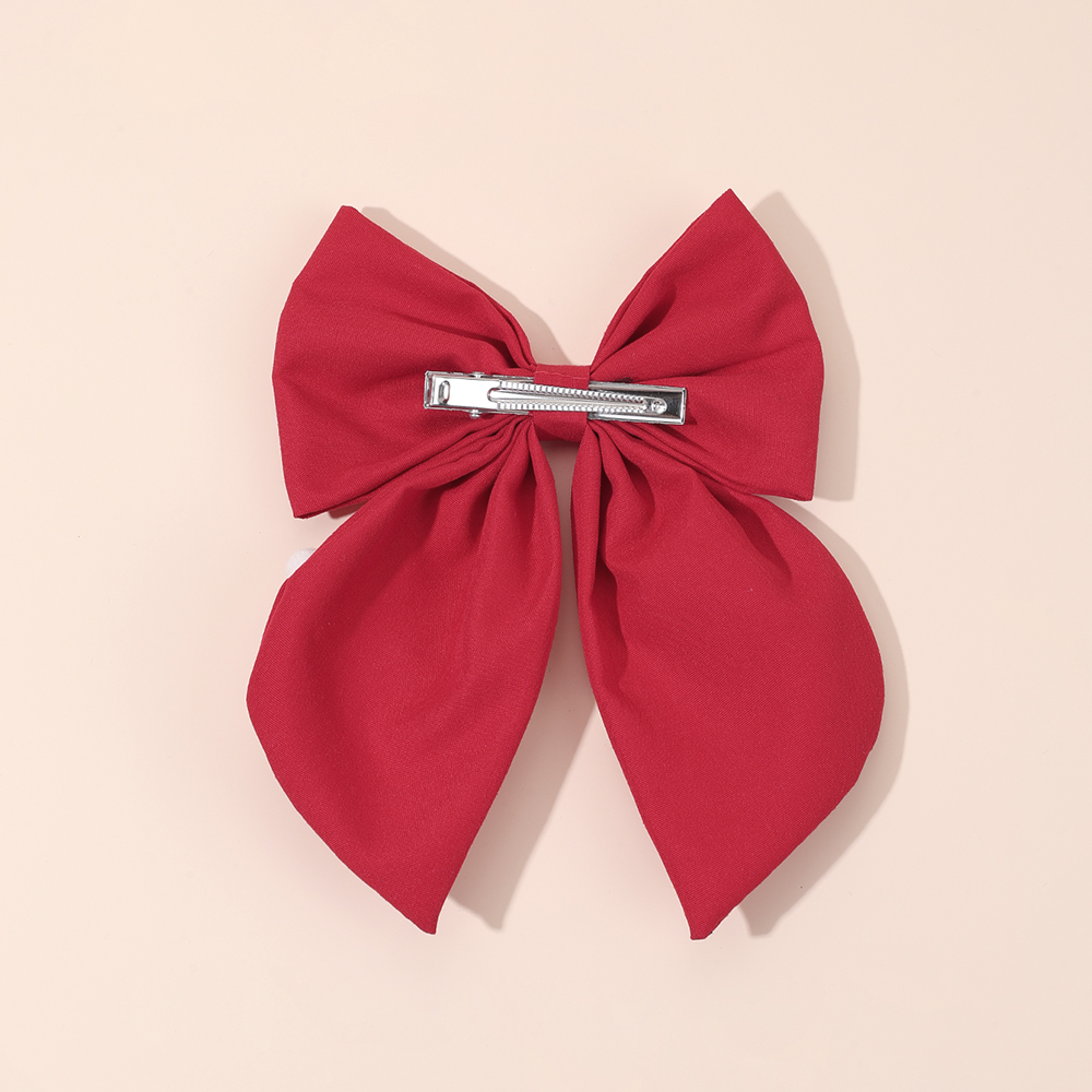 Christmas Red Bow Hair Clip Fo - Embroidery Xmas recension och pris